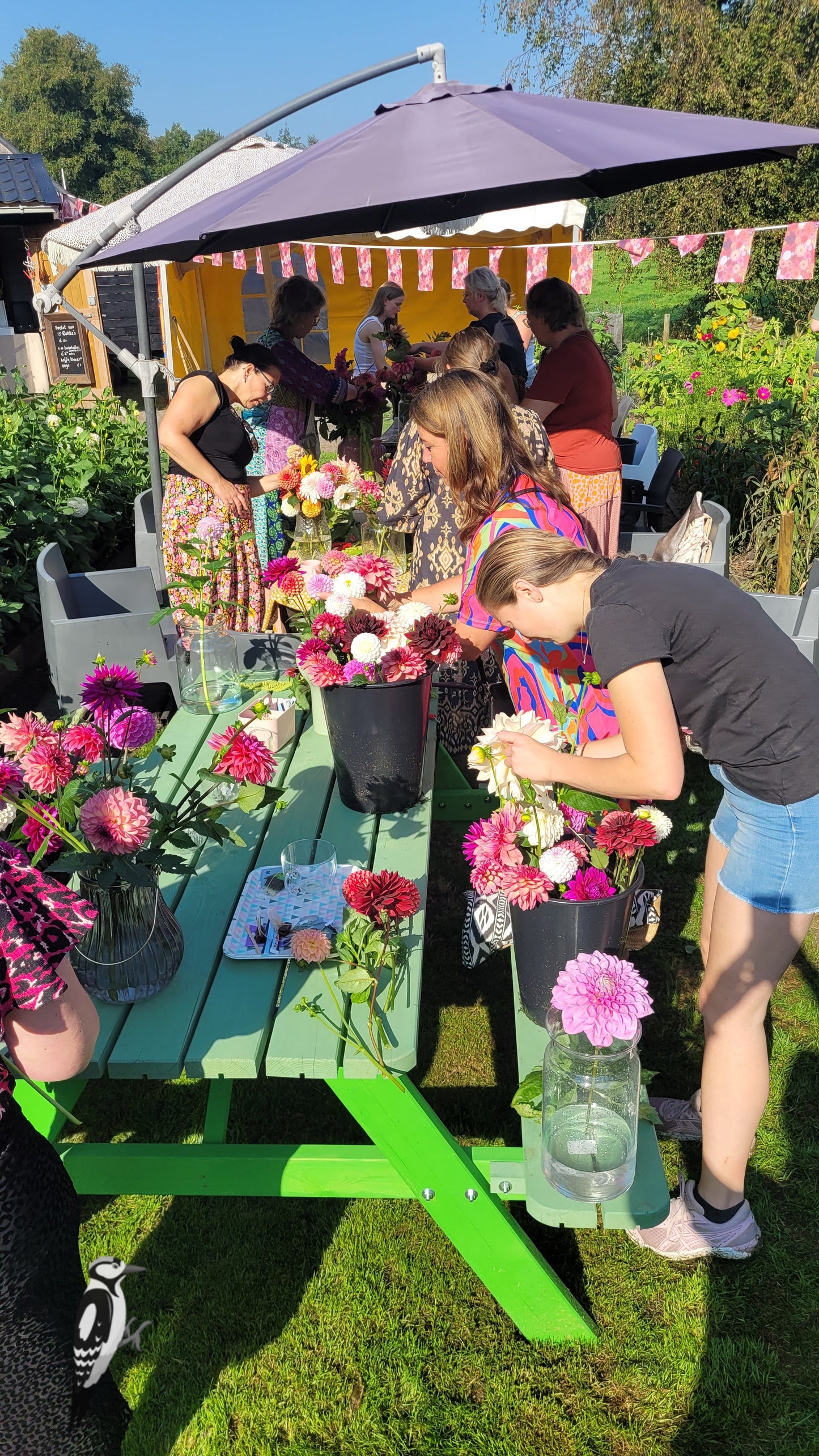 Workshop Dahlia's